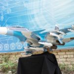 Макет многоцелевого истребителя Су-30СМ масштаб 1:10